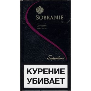 Сигареты Sobranie Black Nano оптом