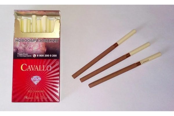 Сигареты CAVALLO Red Diamond Вишня