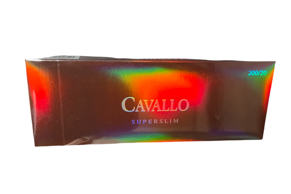 Сигареты CAVALLO SuperSlim Шоколад — изображение 2