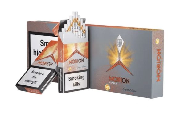 Сигареты Morion Capsule Orange Superslim (Морион Апельсин Кнопка Суперслим) оптом