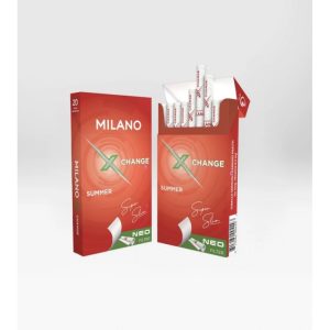 Сигареты Milano Superslim Change Summer (Милано Суперслим Чейндж Кнопка Арбуз) оптом