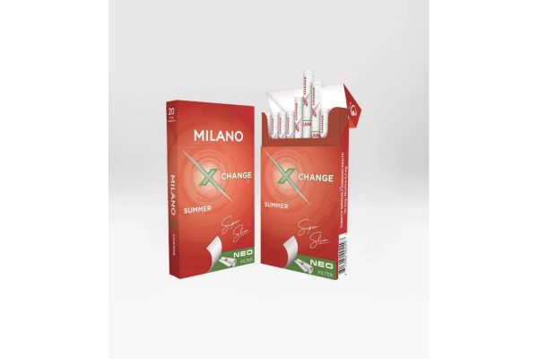 Сигареты Milano Superslim Change Summer (Милано Суперслим Чейндж Кнопка Арбуз) оптом