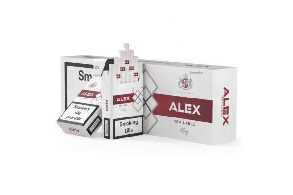 Сигареты Alex Red Label King Size (Алекс Красный Кинг Сайз)