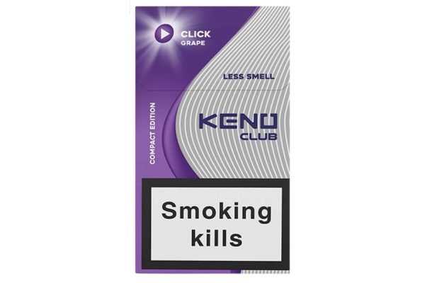 Сигареты Сигареты Keno Club Compact Click Grape (Кено Нано Виноград)