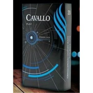 Сигареты CAVALLO Play Blue Power Click с Капсулой Ментола оптом